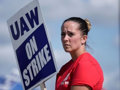 Carmakers and the United Auto Workers are talking. No signs of a breakthrough to end the strike