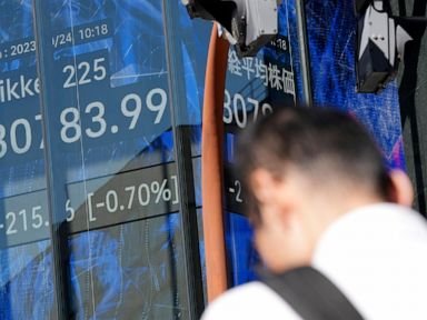 Stock market today: Asian shares mixed after US stocks wobble as US Treasury bond yields veer