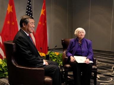 Yellen says her talks with Chinese finance chief laid groundwork for Biden’s meeting with Xi