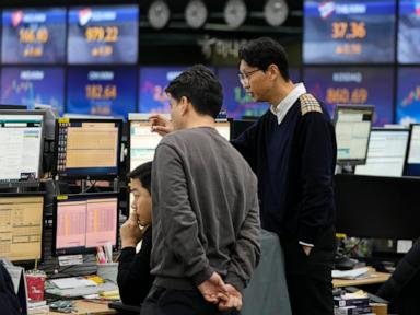 Stock market today: World shares fall as Wall Street retreats, ending record-setting rally
