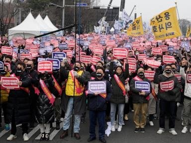 South Korean doctors hold massive anti-government rally over medical school recruitment plan