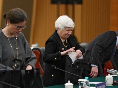 US and China plan talks on economics, including manufacturing issue, Yellen says