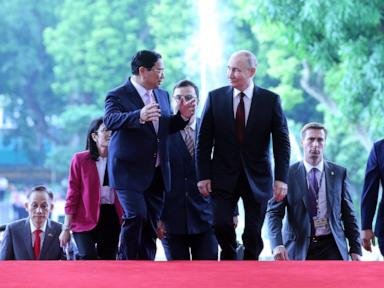 Putin in Vietnam, seeking to strengthen ties in Southeast Asia while Russia’s isolation deepens