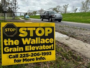 Historically Black Cancer Alley town splits over a planned grain terminal in Louisiana