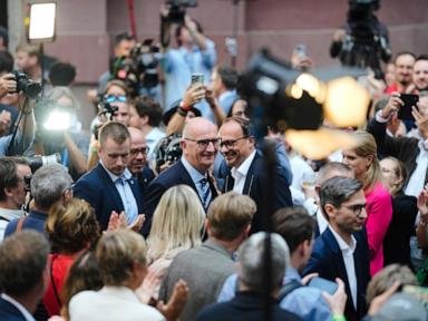 Exit poll gives Scholz’s Social Democrats a slight lead over far right in German state vote